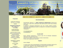 Tablet Screenshot of losontzi.hu